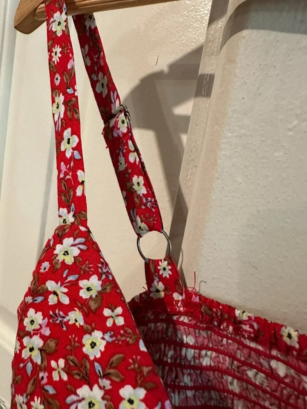 No Boundaries Red Floral 2-Piece Skirt Set Size Small NWT
